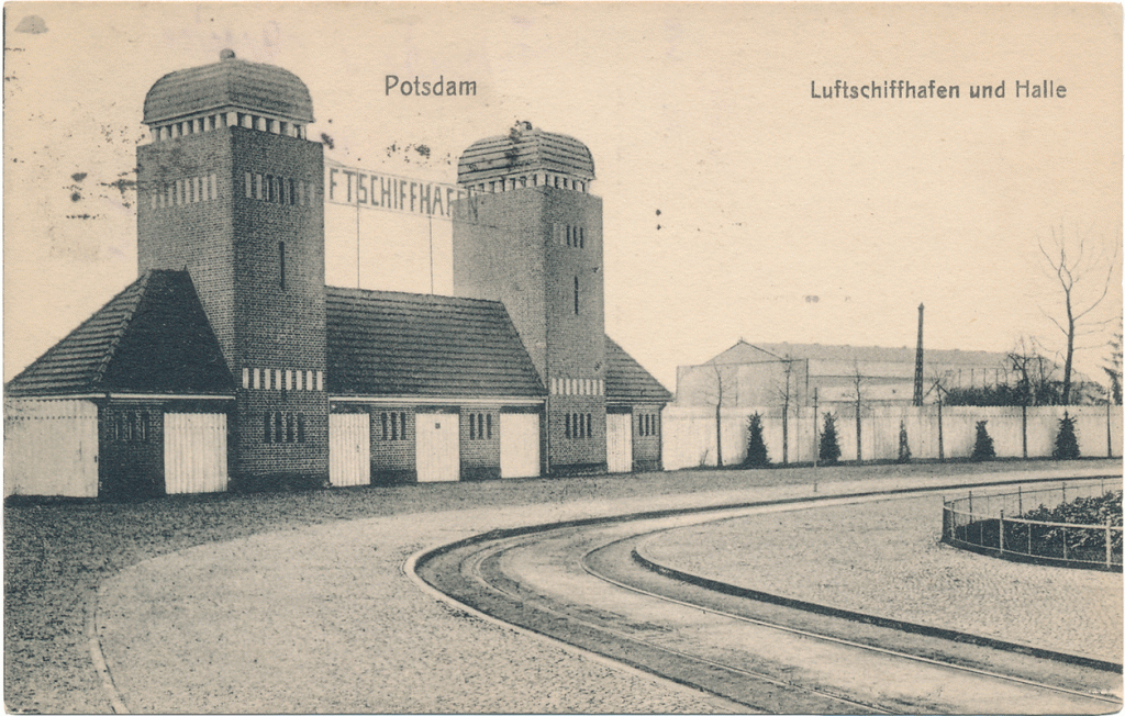 Ansichtskarte Luftschiffhafen, vor 1922 (K.H.B. Verlag)